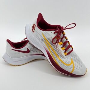Nike Zoom Pegasus 37 USC Trojans Running Shoes Men's Size 10.5 CZ5396-100